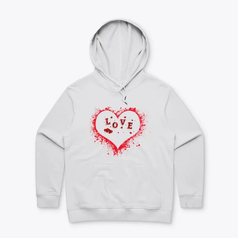 Love Hearts Women's Hoodie