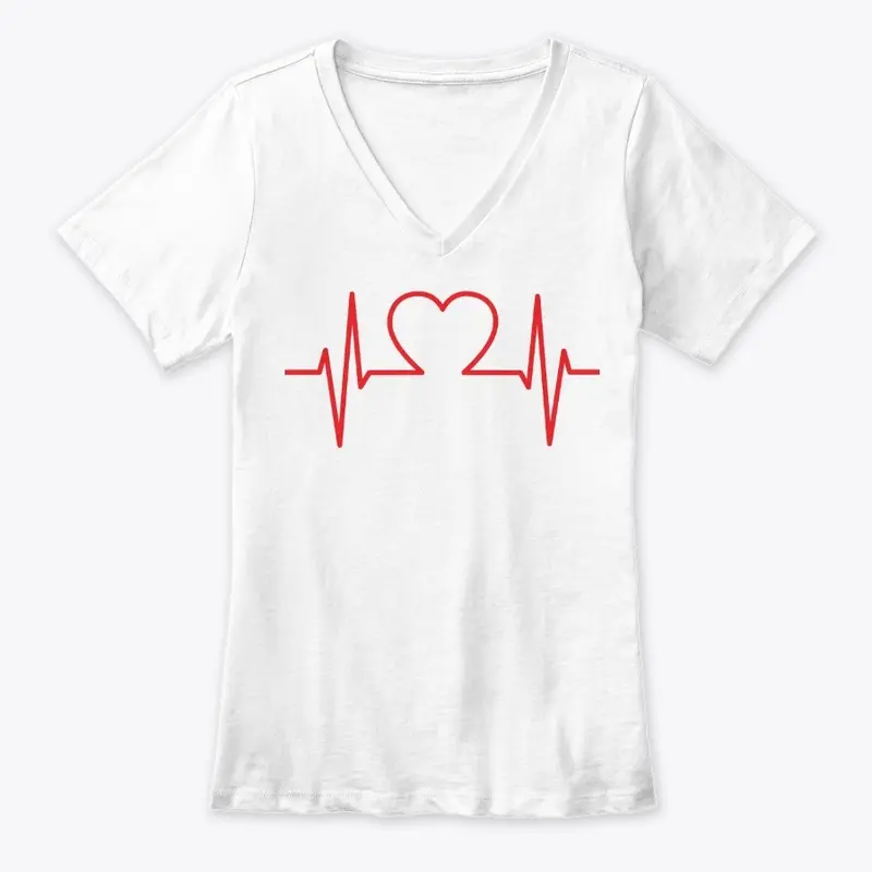 Heart Beat pulse t-shirt